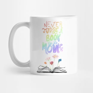 Never judge a book by its movie Mug